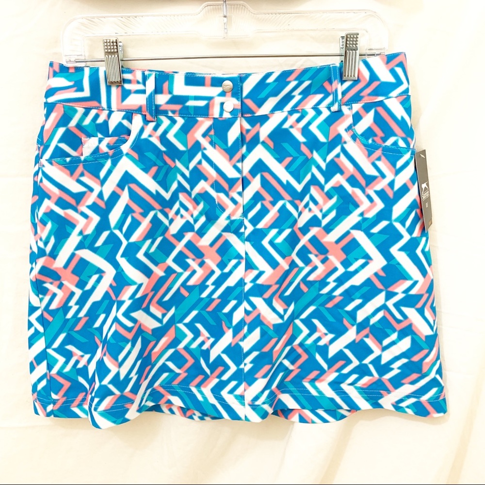 NWT Slazenger Luminescent Golf Skort Sz 6